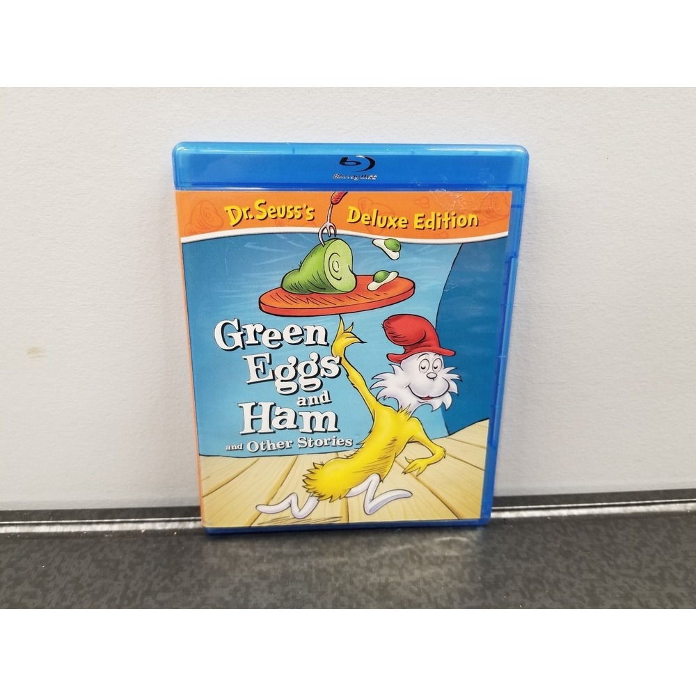 Dr. Seuss Green Eggs and Ham Blu-ray Deluxe Edition Blu-ray Disc Only Good